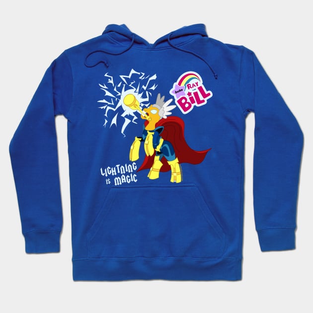 Beta Ray Bill: Lightning is Magic Hoodie by Katie_OFI